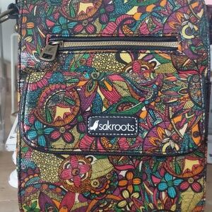 Sakroots Multi Colored Cross Body Bag